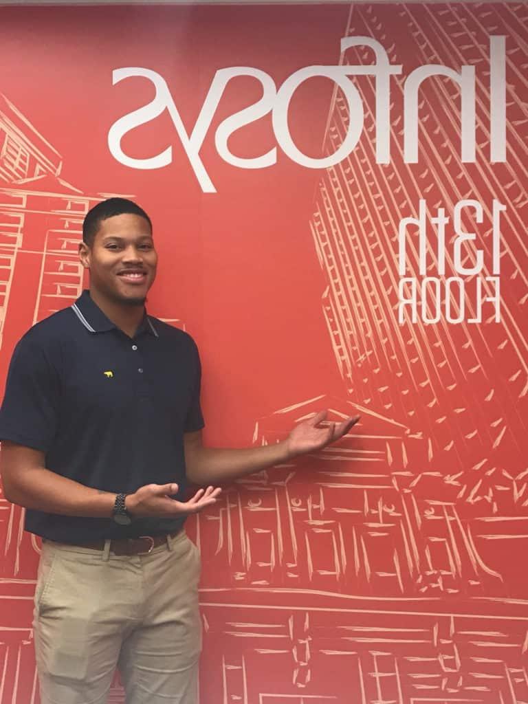 Tim Flynn ’19 is one of the Trinity alumni to be hired by Infosys and trained through the Business Analysis for Digital Transformation Program at Trinity. 